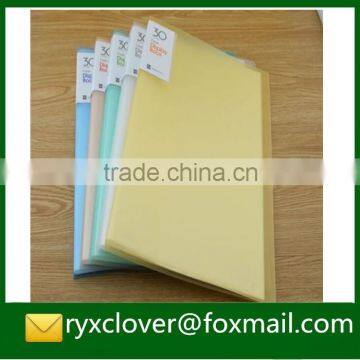 Customized A4 Office School Stationery Clear Pockets Display Book photo-2