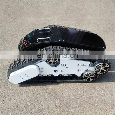 Factory Undercarriage Rubber Track Tank Robot Chassis Platform for Sale