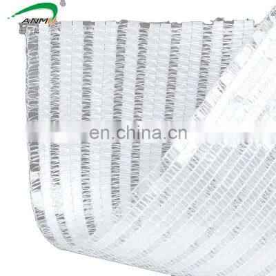 Factory 75% shading aluminum foil sun shade net is suitable for greenhouse protection greenhouse net