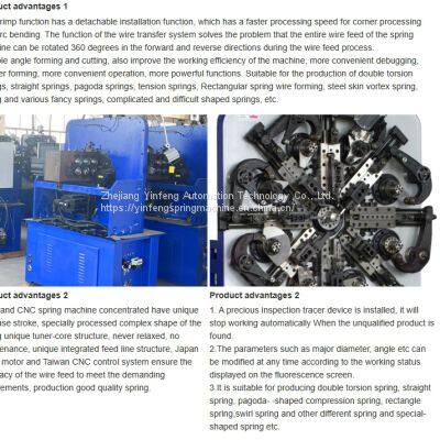 yf Cnc 8322 Springs Forming Machine,torsion Spring Forming Machine photo-3