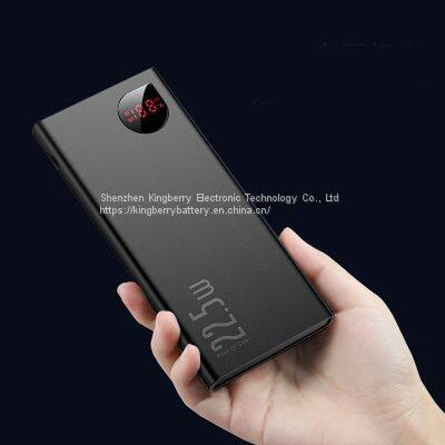 Metal Fast Charge Mobile Power 10000mAh 22.5W Portable Power Bank photo-4