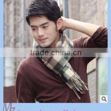 Polyester Wool Winter Men Scarf photo-4
