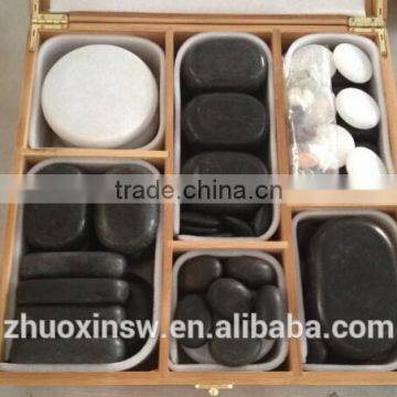 perfect stone heater with massage stone set