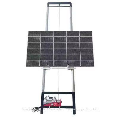 2024 Hot Selling Upgrade Top Flip to Roof Crane Solar Panels Hydraulic Electric Ladder Lift Capacity 200kg