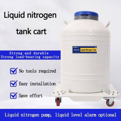Ghana-liquid Nitrogen Tank Trolley-liquid Nitrogen Biological Container photo-4