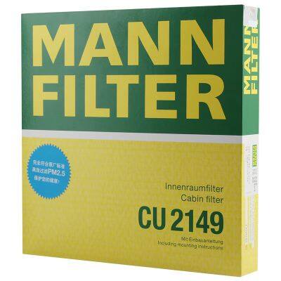 Original Genuine MANN Cabin Filter Car Engine Filter CU2149  52485325 For Renault