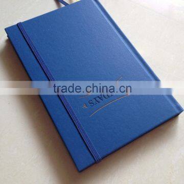 Pu notebook, journal, notebooks with company logo