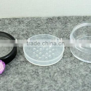 loose powder jar with window lid,sifter jar