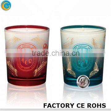 online wedding souvenirs wax candles flower floating pottery candlestick / decorative glass dome