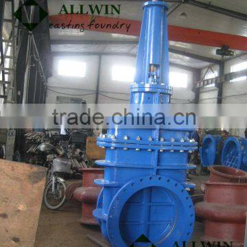 BS EN 1171 rising spindle metal seated gate valve