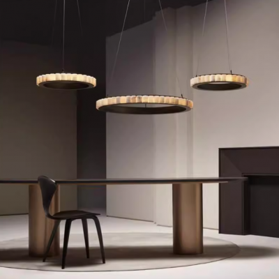 Luxury alabaster chandelier? Artdecolite natural stone pendant ceiling lighting?