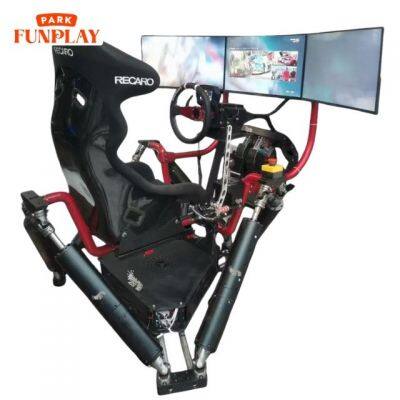 6 Axis Flight Motion Simulator Rig for Microsoft Windows PS Xbox Pilot Training with Realistic Motion Feedback Sturdy Frame with Major Platforms