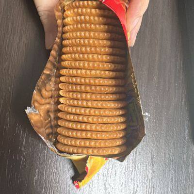 Galletas de queso de calidad en bolsa 70g, 100g y Mismo Oreo Galleta tipo sándwich