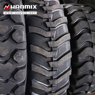 HANMIX Industrial Compact Dumper Backhoe Loader Telehandler Farm Tractor Agricultural Tyres 16.9-24 16.9-28 18.4-26 Durable Long Service Life Tires photo-3