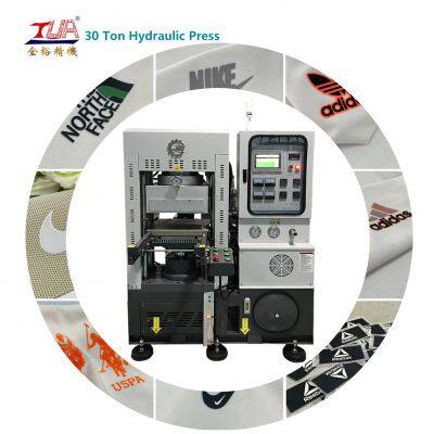 30T Silicone Hydraulic Heating Press Label Making Machine photo-2
