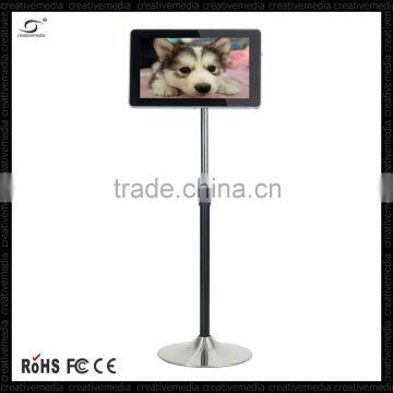 led board display video screen supermarket promotion display digital frame lcd exhibition stand tv supermarket floor display 17"