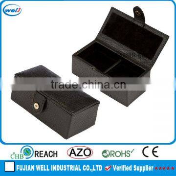 Wholesale leather watch and cufflink box for men