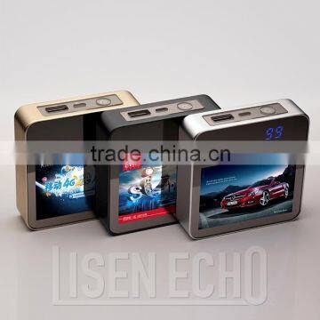 High Quality Mirror Panel USB Battery Power Bank With 6600mAh Polymer