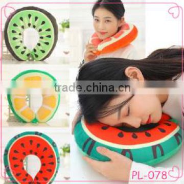 Fruit shape cushion,vegetable seat pillow/kids neck pillow