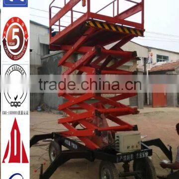 1.35~14m, 1.0 Ton Small Hydraulic Scissor Lift Platform /lifting Machine /used Scissor Lift Hoist photo-6