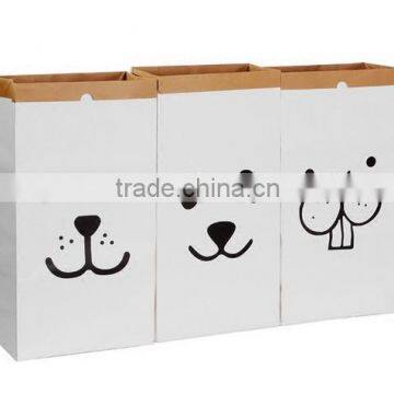 Kraft Paper Bag Sundries Storage Organizer Gift Bag Toy Bag photo-3