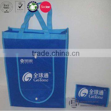 Square Bottom Non-woven Bag With Side Tiny Pocket