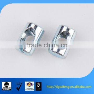 galvanized dowel furniture nut m6 barrel nut