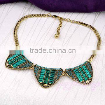 Wholesale Saudi Gold Plated Rhinestone Necklace photo-3