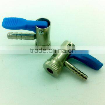 Chuck Brass Tire Inflator Air Line Compressor Tank Valve