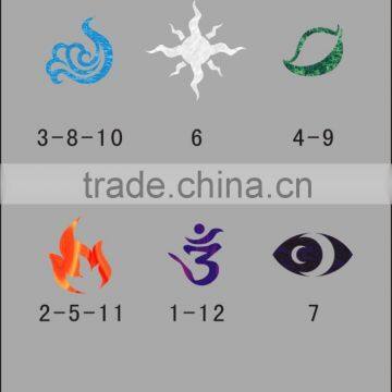 Polyhedron D12 Game Dice/Stunning Patterns With Special Characters/can Custom Specifications, Color, Material, Pattern, Shape photo-5