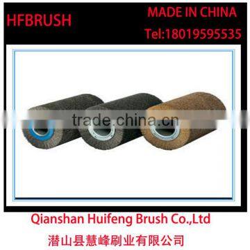 Brush roller for polishing pipe