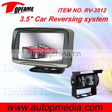 TOPFAME RV-3512 3.5" digital LCD monitor backup car camera system with night vision camera