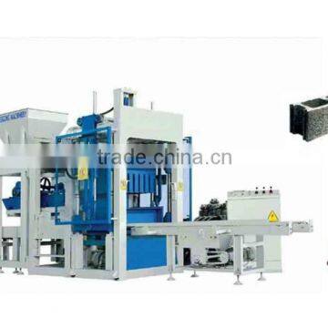 Popular QT4-20 Semi-automatic concrete block small industry machienry