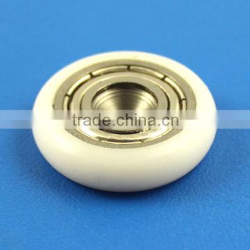 OEM china manufacturer nylon bearing pulley mounted by an eye bolt or eye screw