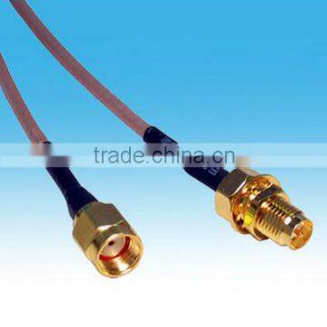 SMA to SMA Female Plug Jack for WiFi Antenna Extension Cable Assembly photo-4