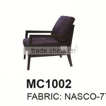 2015 New Model Contemporary Fabric Lounge Chair MC1002 With Shunde Foshan