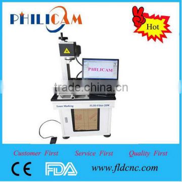 gold sliver iron fiber laser marking machine for sale