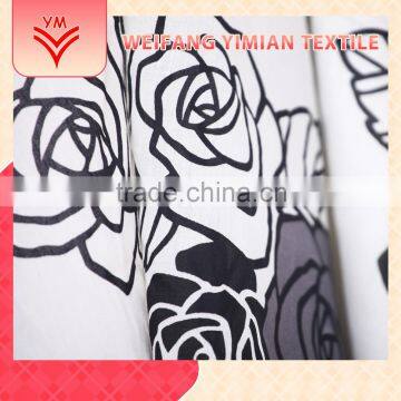 Rayon Polyester Cotton Flower Printed Fabric photo-4