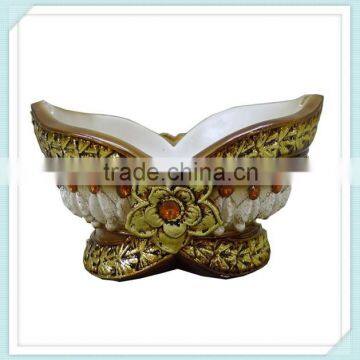 resin personalized vintage seashell design ashtray
