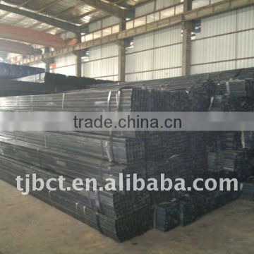 Q195-Q235 welded black square steel pipe/tube