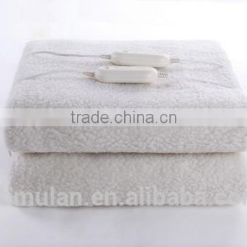 Synthesis of wool heated blanket