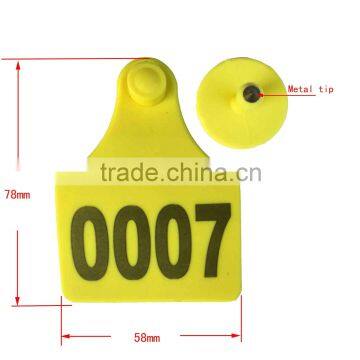 Animal Cow Ear Tag With TPU in H78mm W58mm) photo-3
