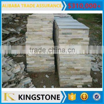 600X150mm natural multi color slate culture stone polished