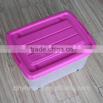 30L plastic moving packaging box for cloth