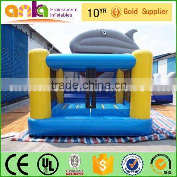 Heavy duty inflatable square bouncer for kids