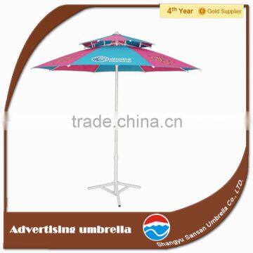 240CM*8K luxury colorful outdoor umbrellas