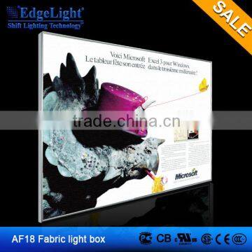 Hot sale type AF18 Flexible Canvas super magic fabric light box