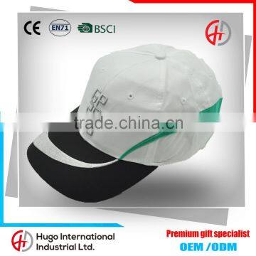 Top Quality Popular Unisex Promotional Custom Silver 3D Embroidery Brimless Monogrammed Baseball Hat