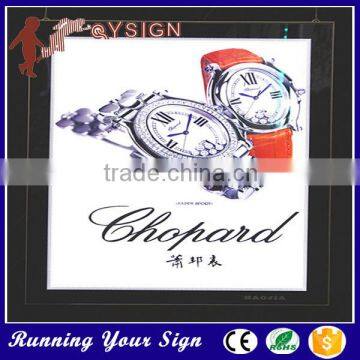 Customized Super Slim LED Crystal Light Box Frame