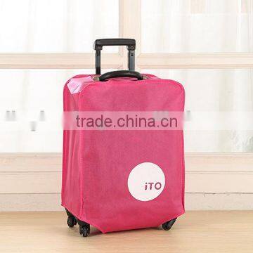 cheap factory customized non woven fabric travel luggage box cover